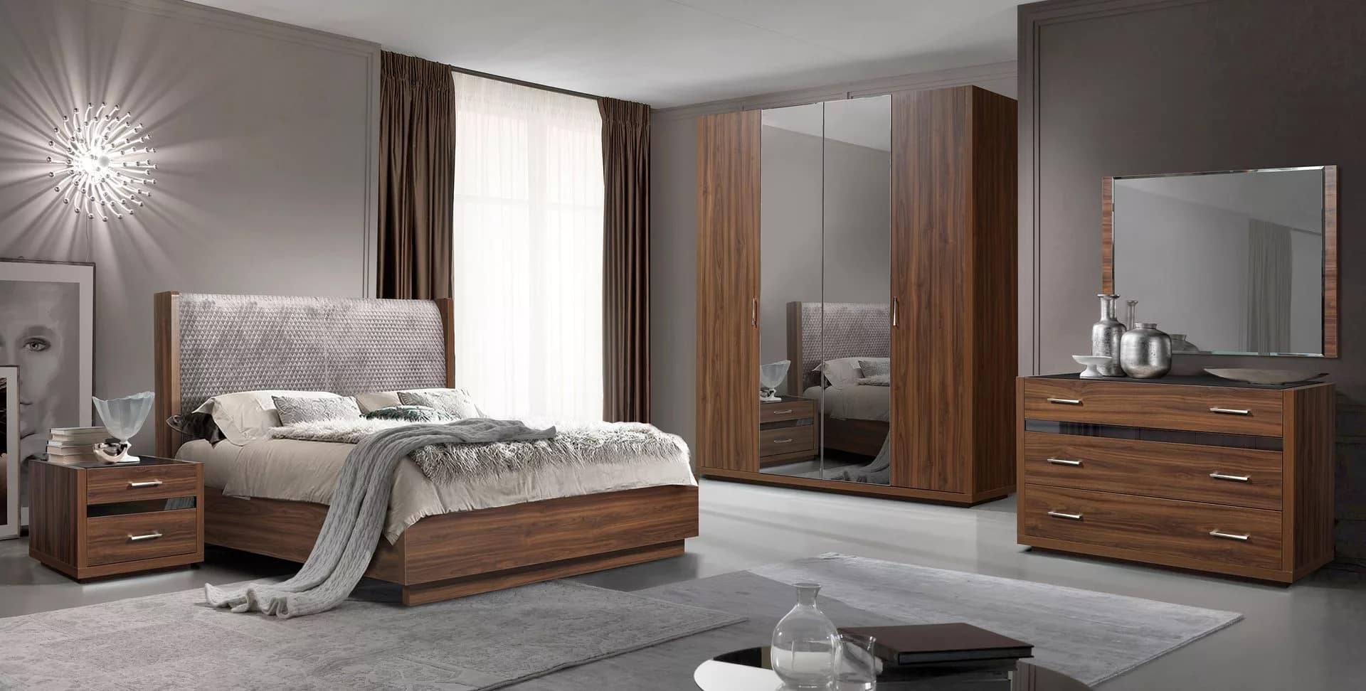 Dark Walnut wardrobe